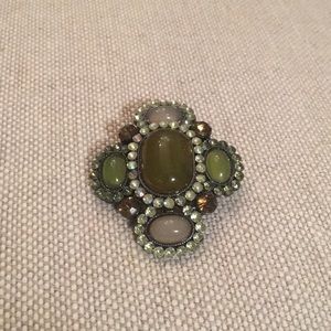 Vintage-inspired pin; one of a kind. New Orleans